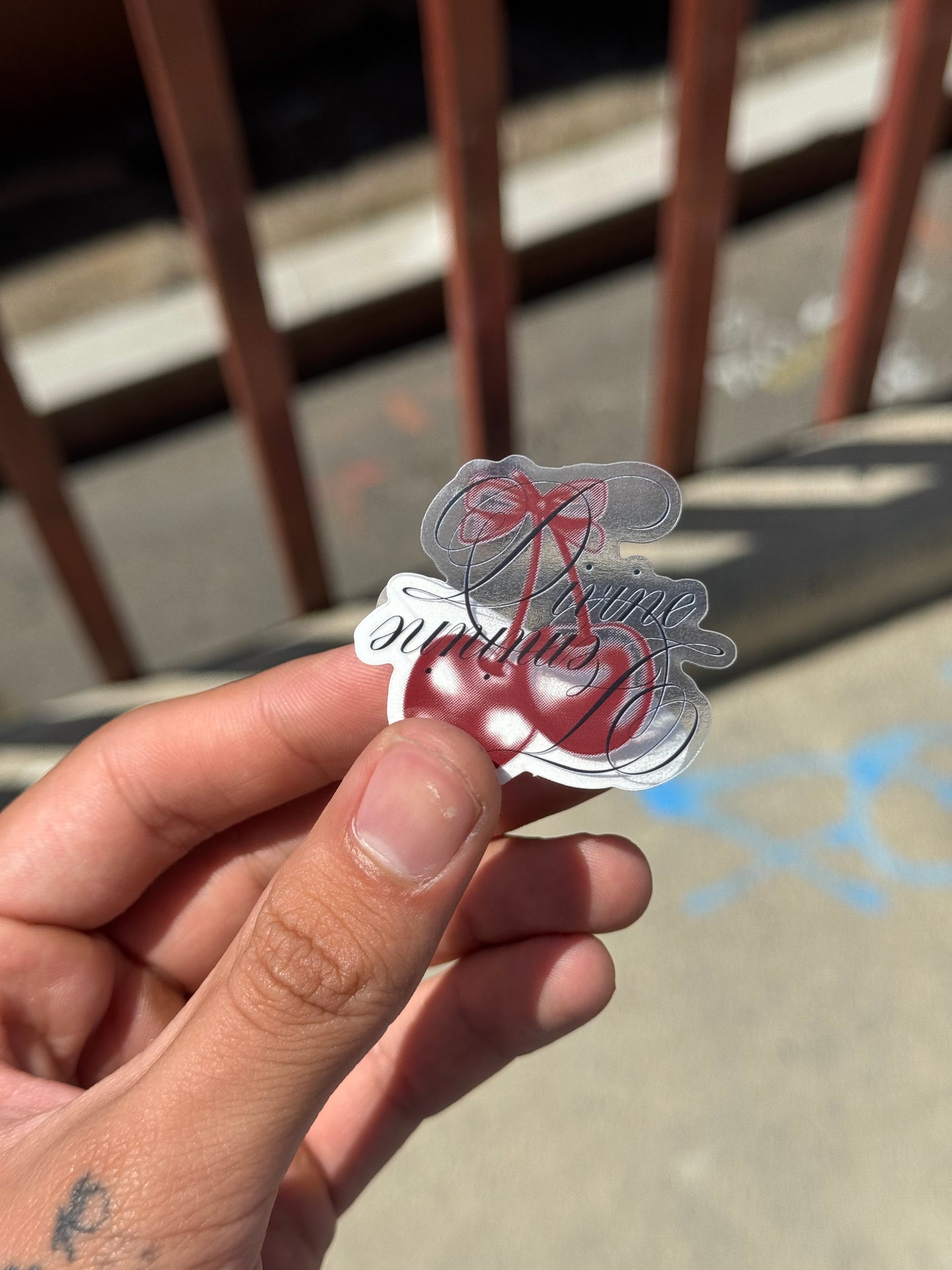 Cherry sticker