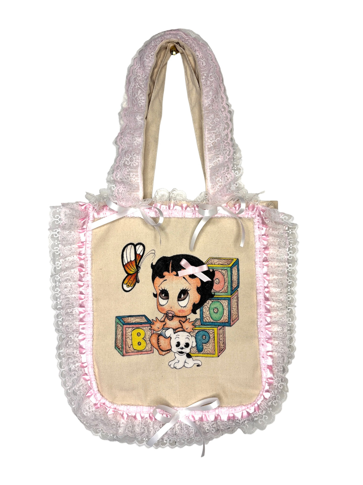 Betty boop tote ( hand drawn )