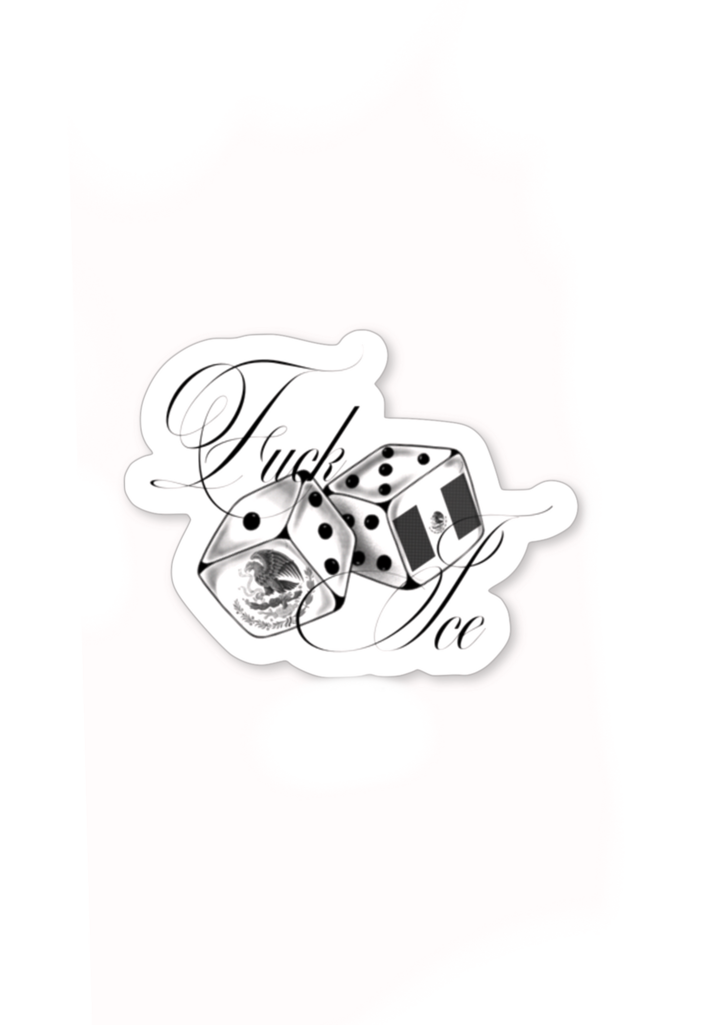 Fuck ice sticker