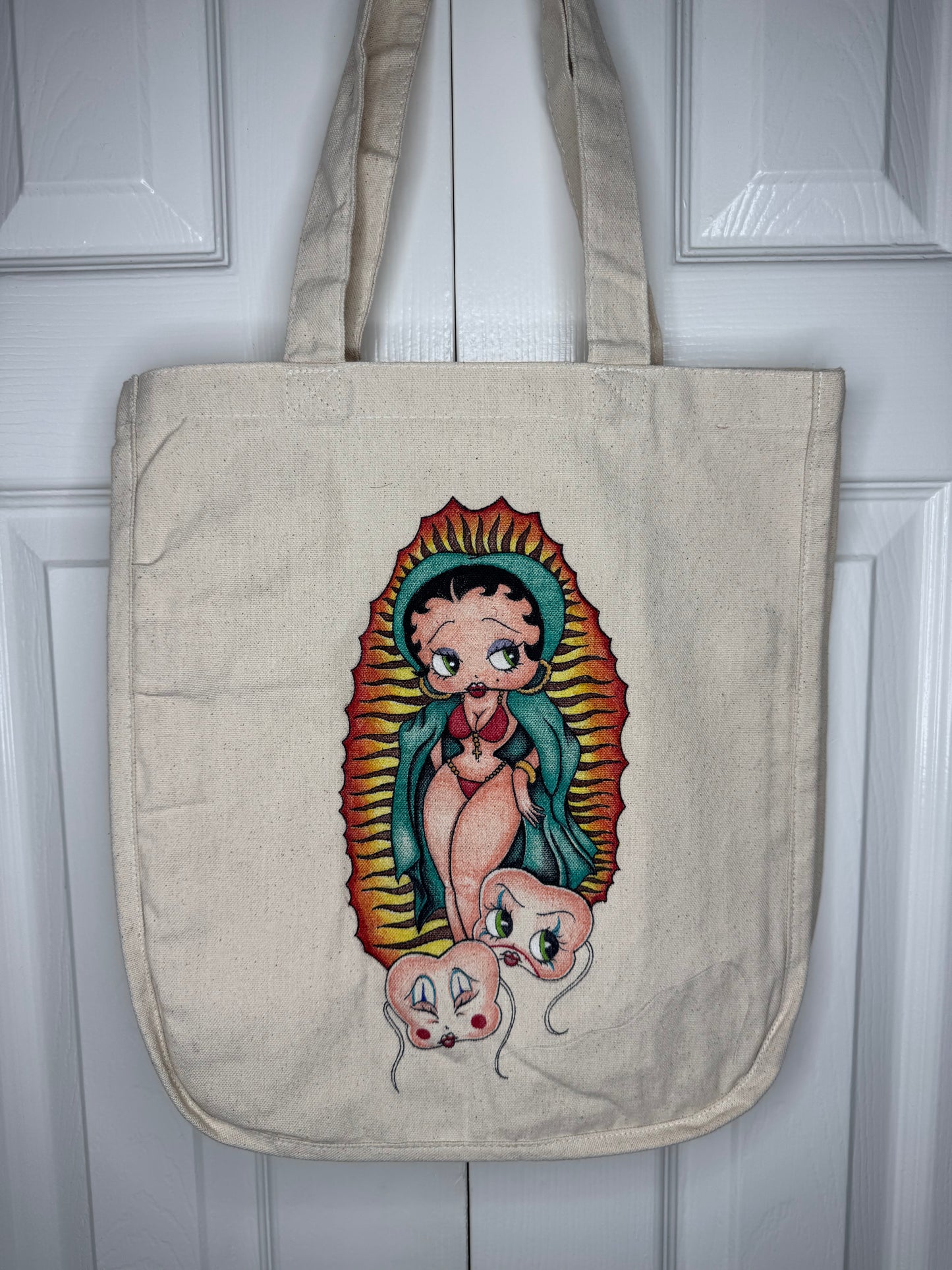 Virgin boop tote