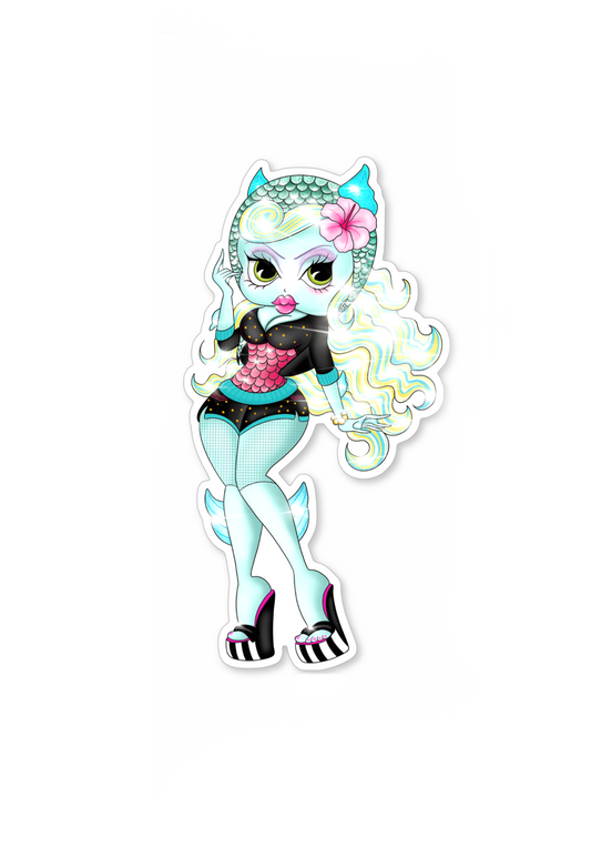 Lagoona boop sticker