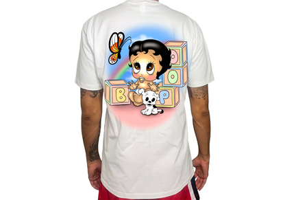 Betty boop tee ( white Betty ) * pre order