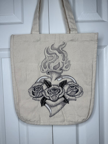 Sacred heart tote