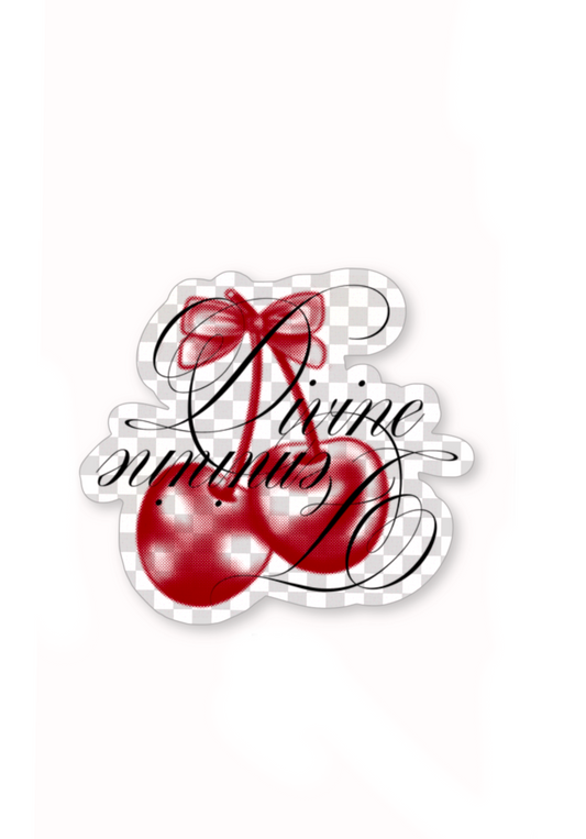 Cherry sticker