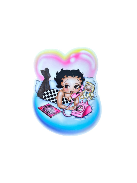 Betty boop sticker