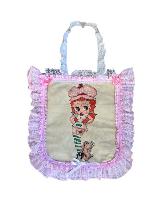 Hand drawn tote