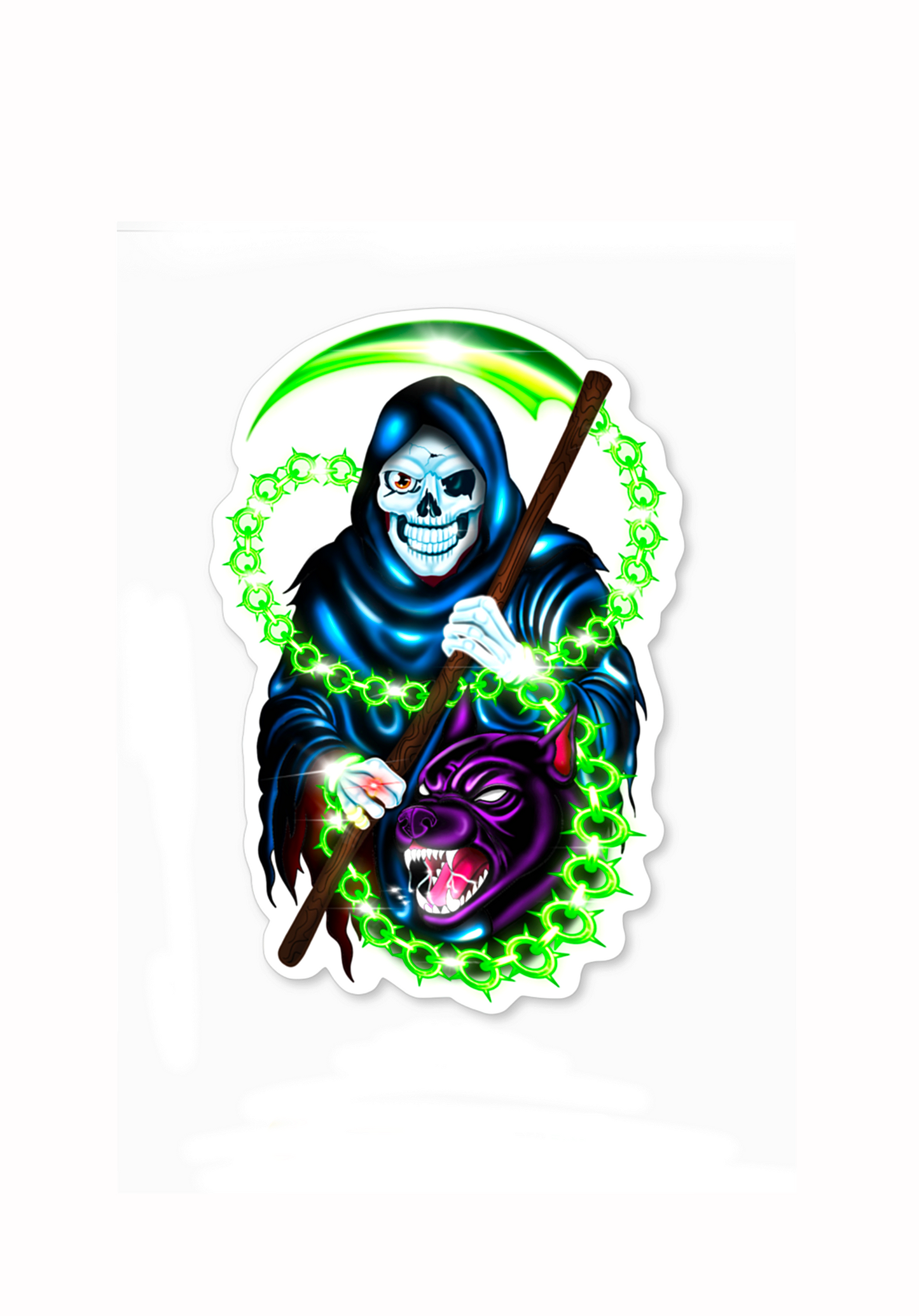 Grim sticker