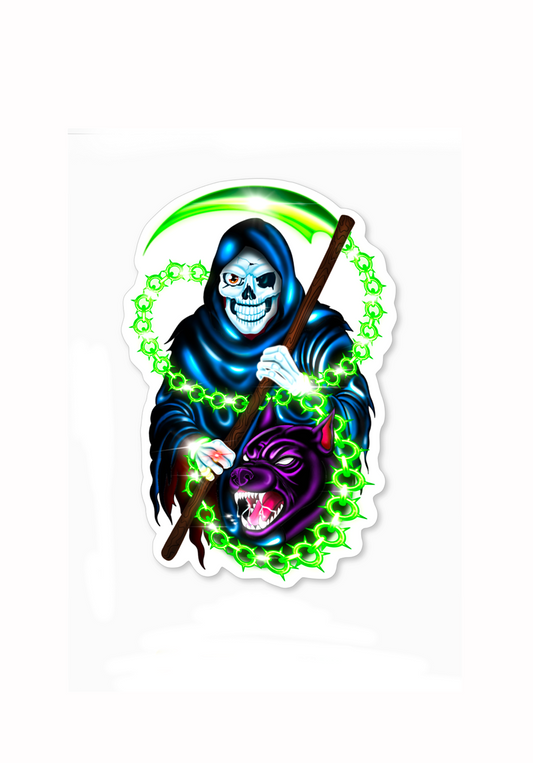Grim sticker