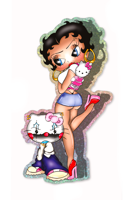 Betty Kat sticker