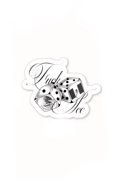 Fuck ice sticker