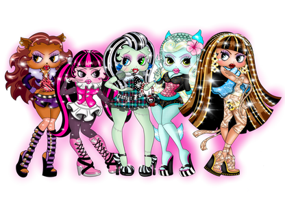 Monster high sticker bundle